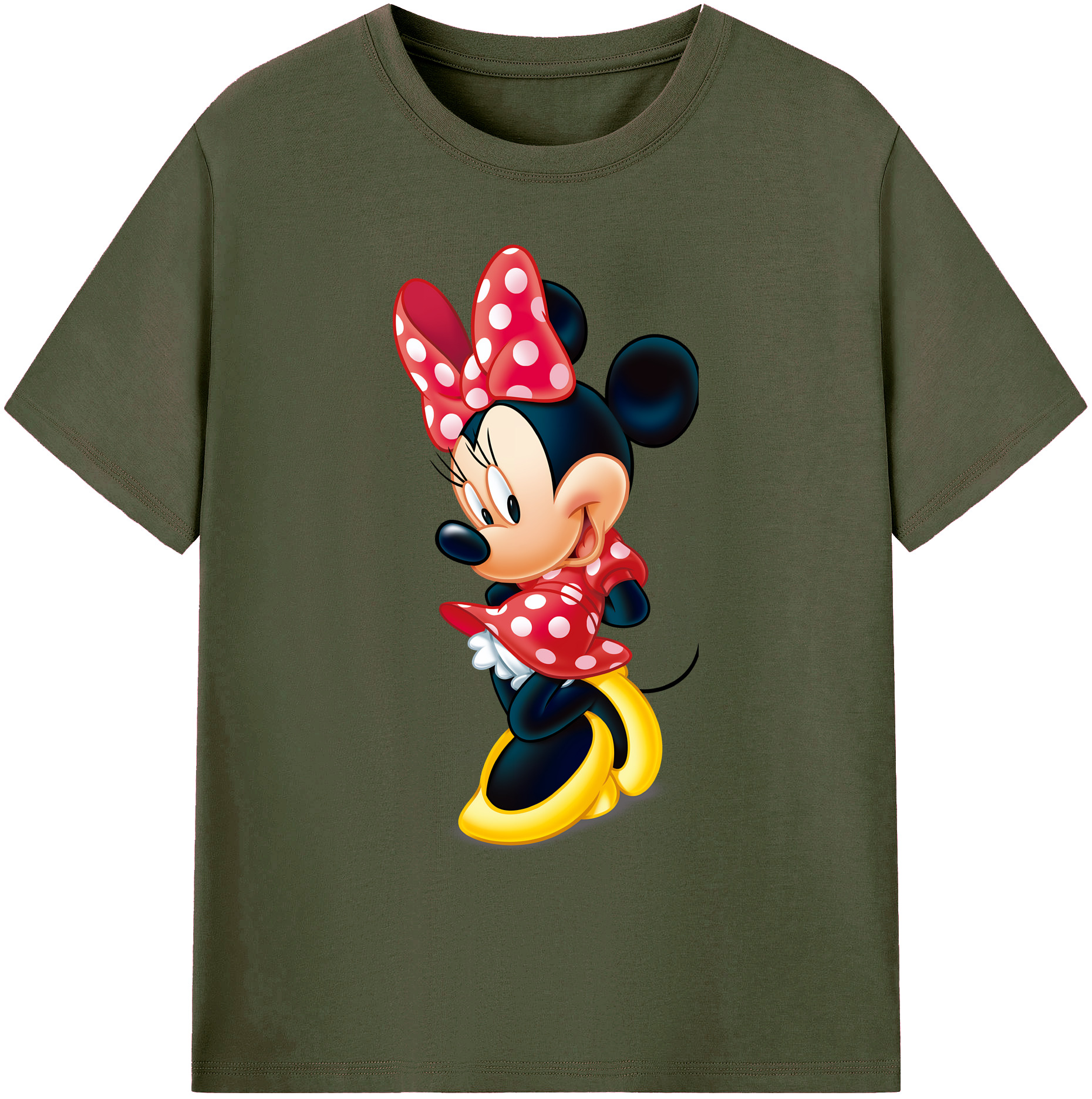 ミッキーマウス Mickey Mouse 綿100％ メンズ半袖Tシャツ｜肌触りやわらか＆通気性